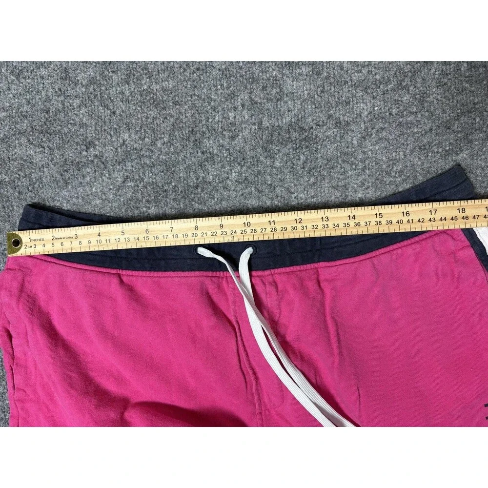 Tommy Hilfiger Sweat Shorts Mens XL Pink Drawstring 8